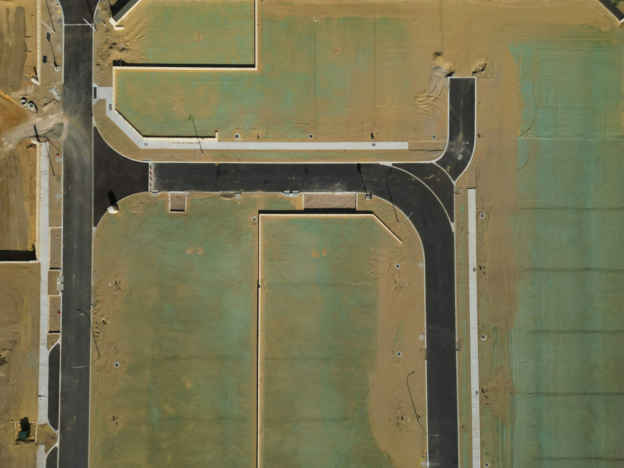 Aerial housing development site illustrating BNG changes from 6 August 2026